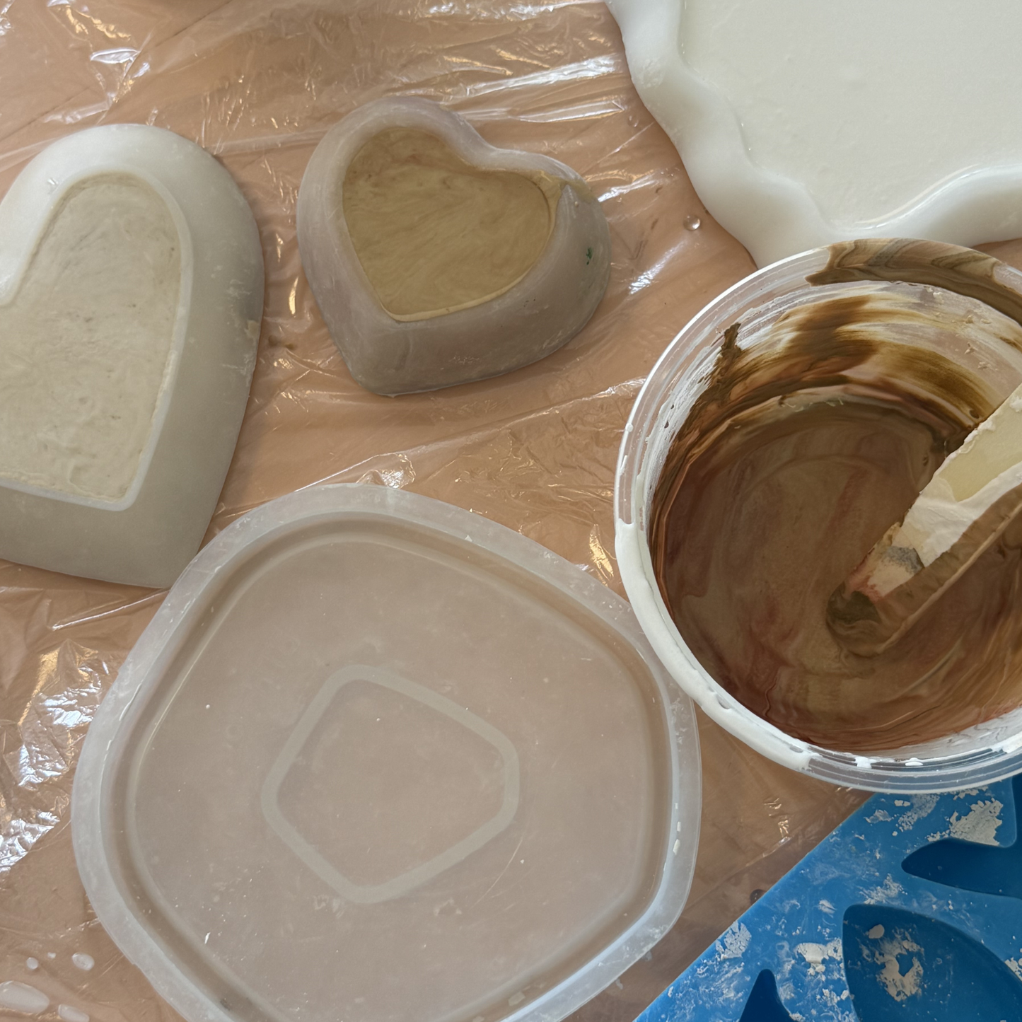 סדנת כלי נוי - בסגנון שיש Marble
