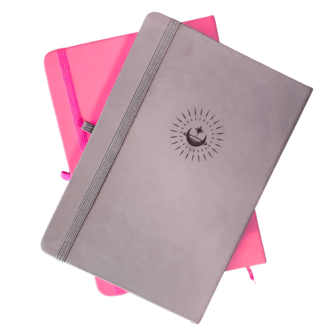 מחברת בעיצוב אישי - דמוי עור