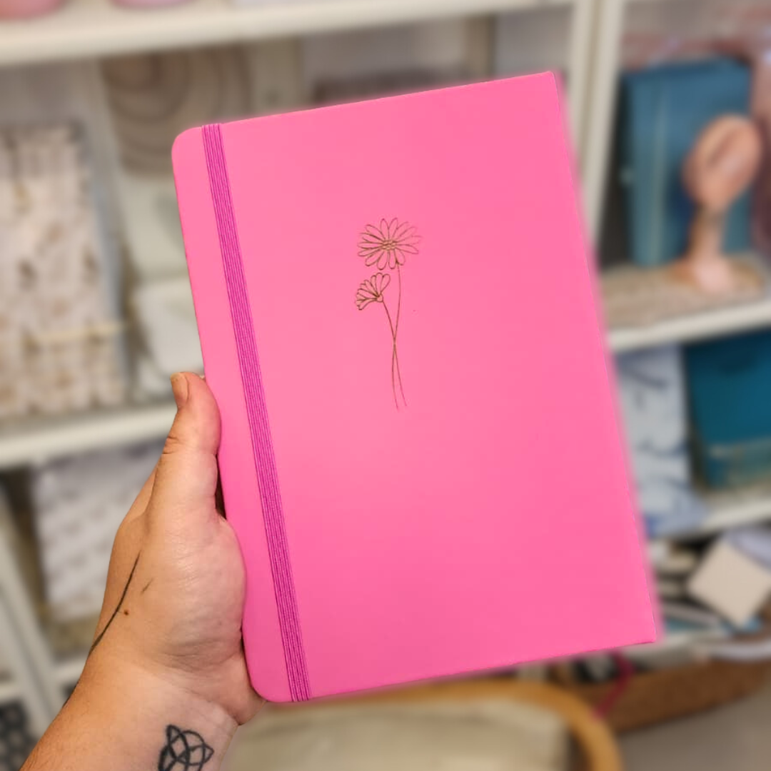 מחברת בעיצוב אישי - דמוי עור