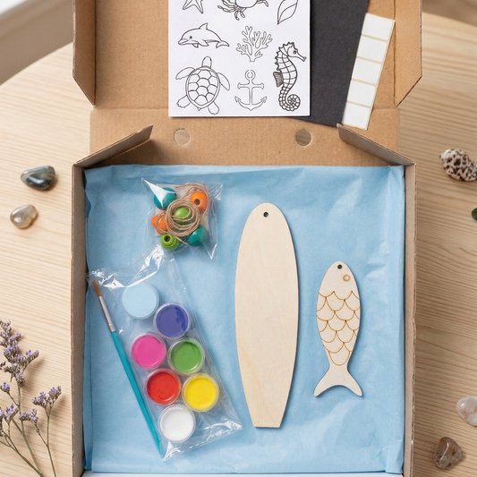 ערכת יצירה "קסם הים" - צובעים ומעצבים מובייל