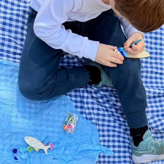 ערכת יצירה "קסם הים" - צובעים ומעצבים מובייל